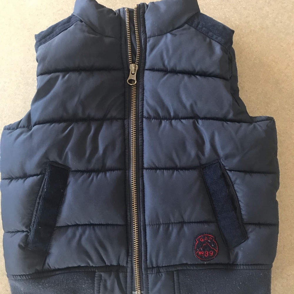 Toddler Boys GAP 3T Navy Vest